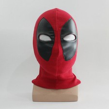 Red Cosplay Deadpool Mask Balaclava Hood X-Men Halloween Headgear Full Mask Gift