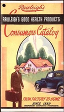 1940s Rawleigh's Good Health Products Consumers Catalog Advertising Booklet