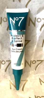 Boots No 7 No7 Protect & and Perfect Intense ADVANCED Eye Cream 0.5oz