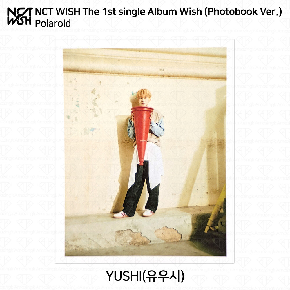 NCT WISH The 1st Single Album WISH Official Photocard NCT WISH The 1st Single Album WISH Official Photocard