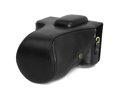 Kameratasche Etui für Canon EOS 760D / 700D Kunstleder Tasche schwarz CC1105a