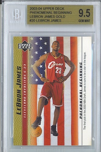 2003 LeBron James [Gold] #20