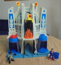 Fisher-Price Imaginext Batman Light Up Hall of Justice and Figures.