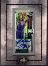 Michael Curry Card 2003-04 Topps Rookie Matrix Mini Autographs #MC 