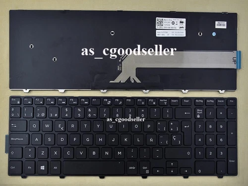 Dell Inspiron 15-5000 5551 5555 5558 5552 3552 Keyboard Español Spanish Teclado