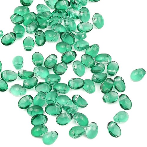 Small Crescent Shape Bead Lampwork Czech Glass Beads DIY Earrings Jewelry 6x8mm - Picture 42 of 51