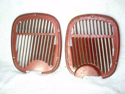 1961 - 64 Oldsmobile 88 Super Dynamic Impala Kick Panel Vent Covers  R/L Side