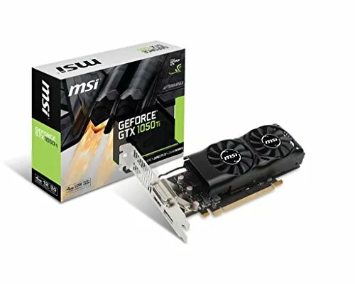 MSI low profile compatible graphics card GEFORCE GTX 1050 TI 4GT LP