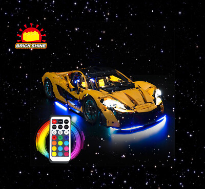 Brick Shine - Light Kit for Lego McLaren P1 42172 (NEW)