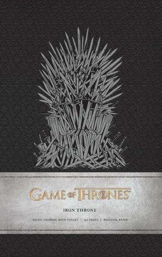 Game of Thrones Iron Throne Hardcover Ruled Notebook for Notes