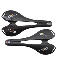 Ultralight Bicycle Saddle 3K Full Carbon Fiber MTB Road Bike Seat Oval Rail 115g