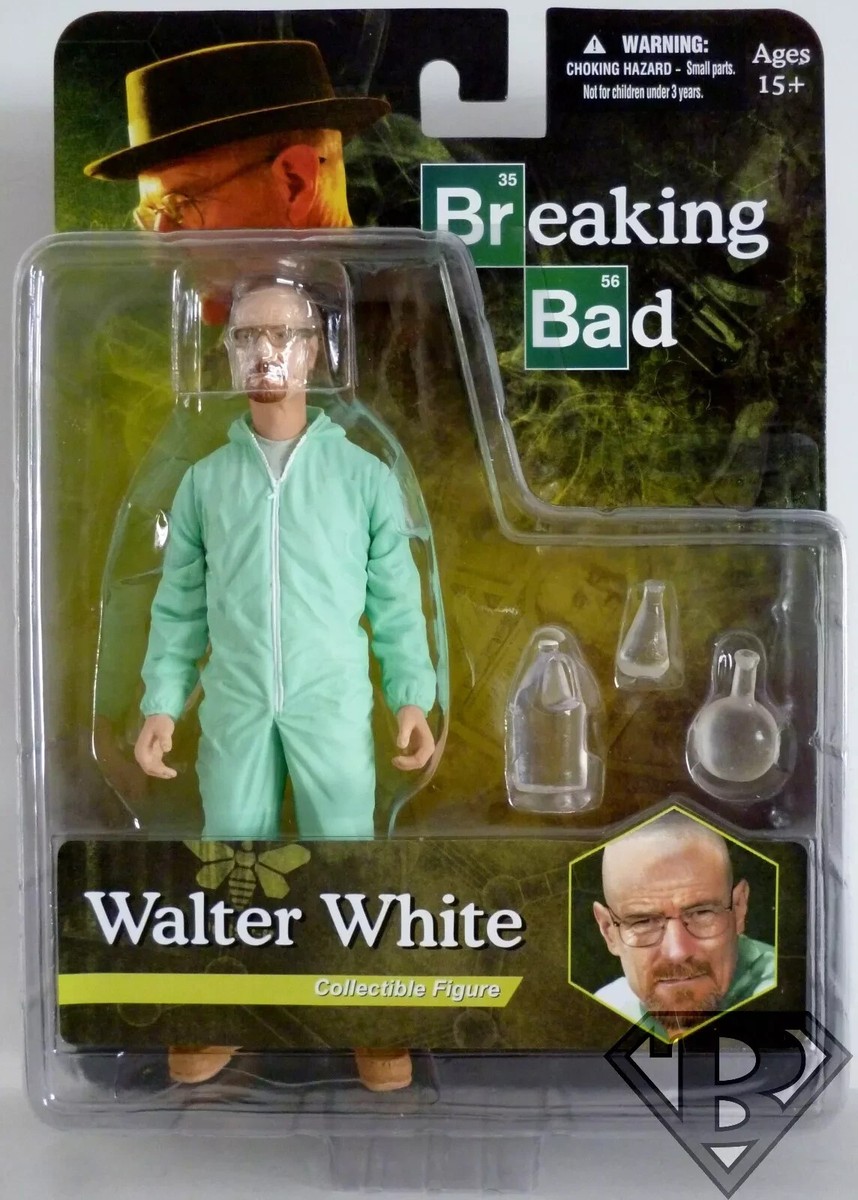 Mezco Toys Breaking Bad: Green Haz-Mat Suit Walter 6