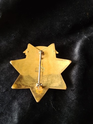 Original US Badge "Lieutenant" mit Hallmark "The Ed Jones Co. Oakland.Cal." - Bild 6 von 11