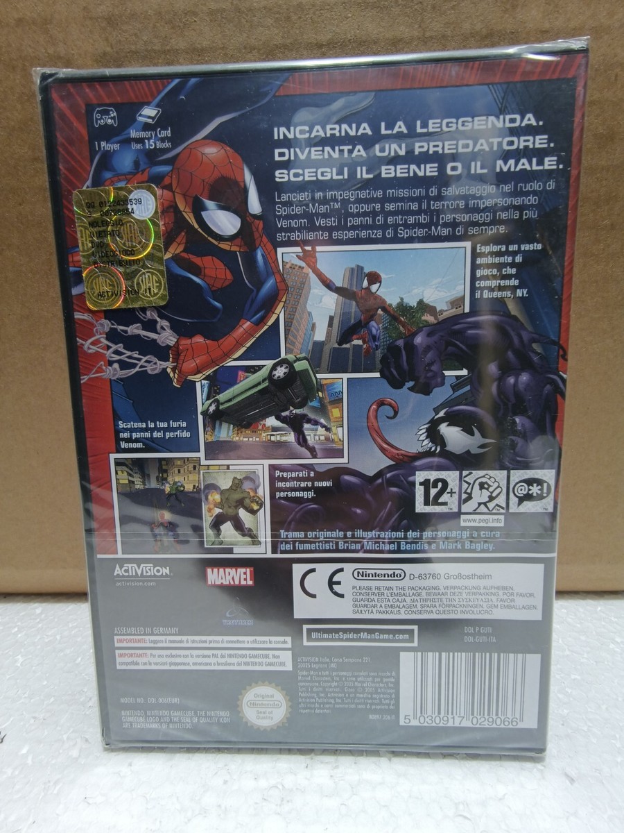 Ultimate Spider-Man GameCube, Factory Sealed, NEW, VGA Ready! RARE