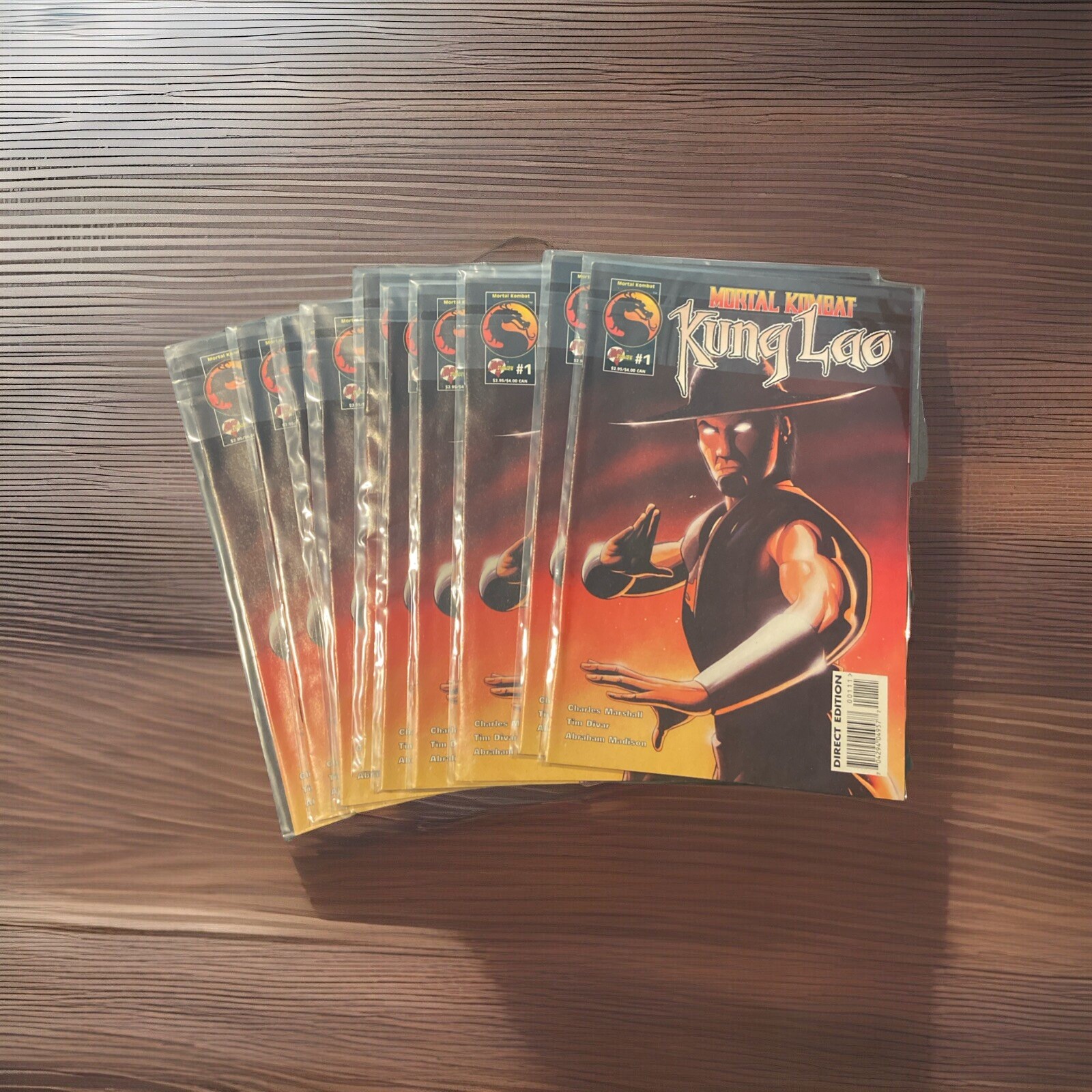 Mortal Kombat Kung Lao #1 RARE (Malibu Comics, July 1995)