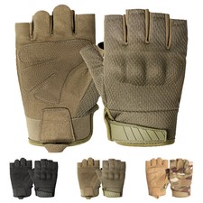 Guanti tattici protezione nocche esercito militare combattimento softair paintball cecchino