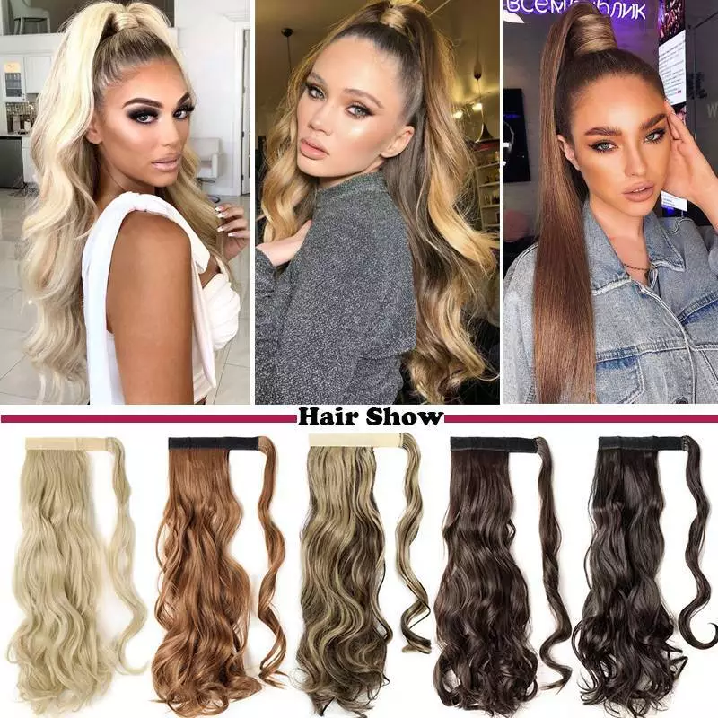 Ponytail extension top too heavy