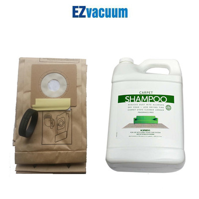 Kirby Generation Series Combo Kit - 9 Bags, 1 Gallon Shampoo, 1 Belt