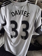 Ben Davies Match Worn And Signed Swansea City Shirt
