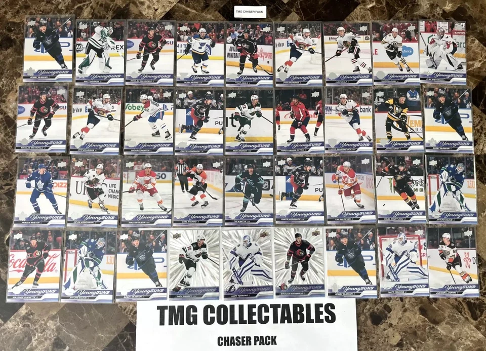 Paquetes misteriosos de cartas mixtas con tarjeta de persecución Connor McDavid Young Guns 2015-16 Foto 4 de 4