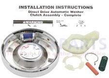 NEW 285785 OR AP3094537 FITS WHIRLPOOL KENMORE ROPER WASHER CLUTCH ASSEMBLY KIT