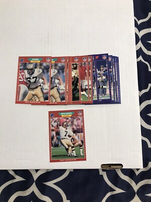 1989 Pro Set Football Series 1 New Orleans Saints Team Lot Of 23 Andersen C