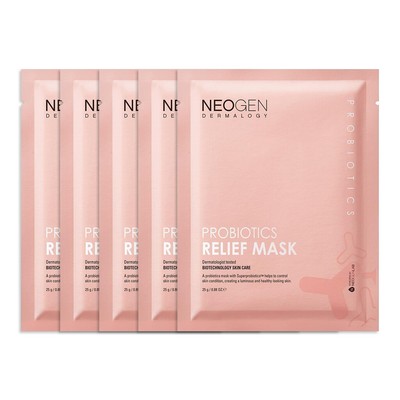 [NEOGEN DERMALOGY] Probiotics Relief Mask 25g / 0.88oz *5EA