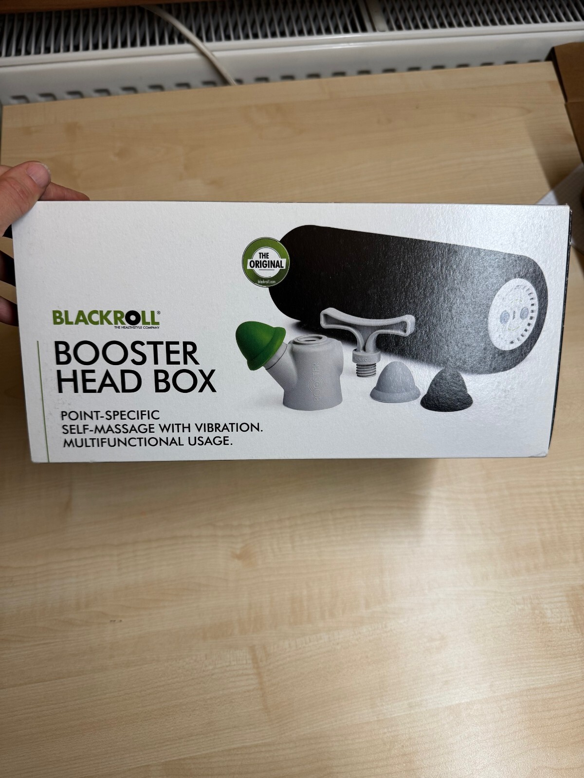 Blackroll Booster Head Box, Multifunktion, Selbstmasage, Neu