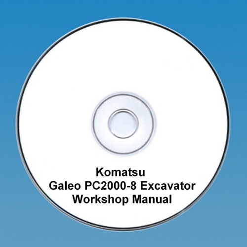 Komatsu Pc 00 8 Excavator Workshop Manual Ebay Komatsu Pc 00 8 Excavator Workshop Manual Ebay