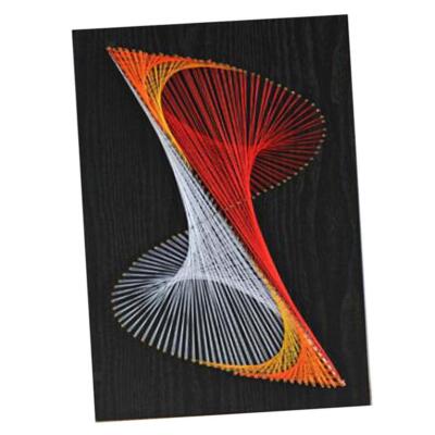 DIY String Art - Geometrische String Art, Basteln für Erwachsene, Kunsthandwerk,