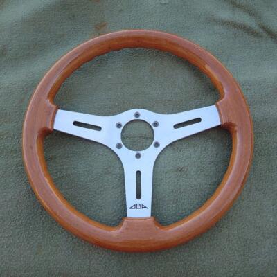 O.B.A. ウッドステアリング ITALIAN MADE 直径35cm Vintage OBA Wood Steering Wheel 35cm MADE IN ITALY F/S | eBay