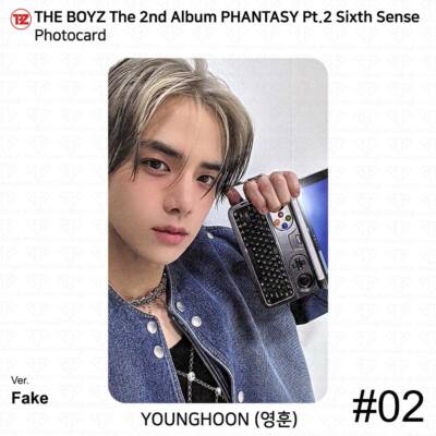 The boyz YOUNGHOON トレカ ② The Boyz Phantasy Pt.2 Sixth Sense Younghoon Photocard