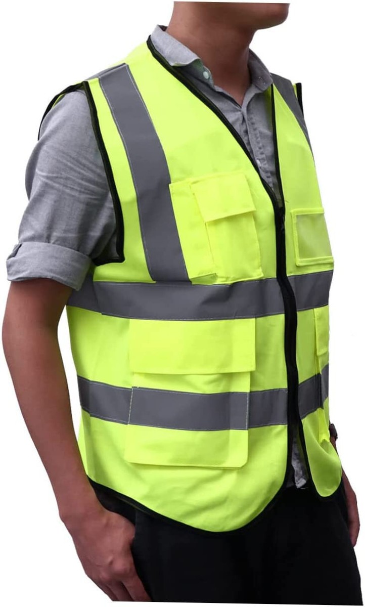 NEW XXL Toddmomy Reflective Jacket Bright Color Vest Reflective