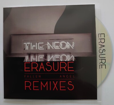 Erasure ''Fallen Angel'' New 5 Remix CD Promo From The Neon - Brand New