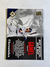 2017 Panini Chronicles - #17 Ben Gamel Gold Foil Parallel #ed /999 Mariners