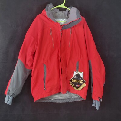 Eider Mens Gore-Tex XCR Ski Jacket Red Size L