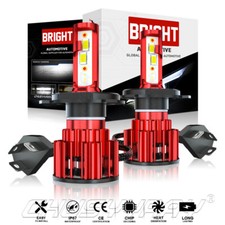 LED for Honda CRV 1997-2004 Headlight Kit H4 9003 6000K White Bulbs Hi/Low Beam
