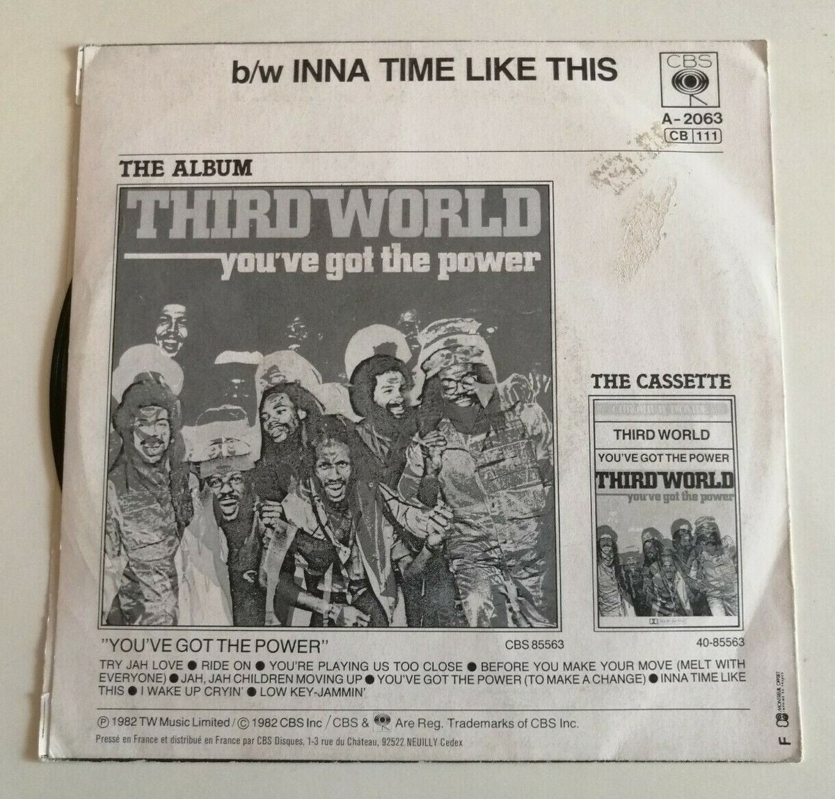 洋楽 third world records Third World – Rock The World – Vinyl (LP, Album, Stereo