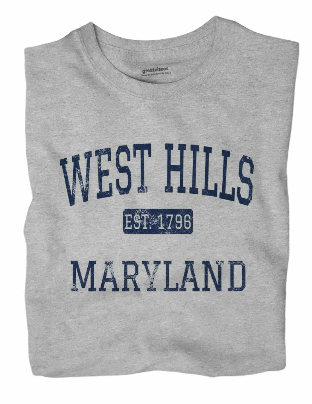 West Hills Maryland MD TShirt Baltimore EST eBay