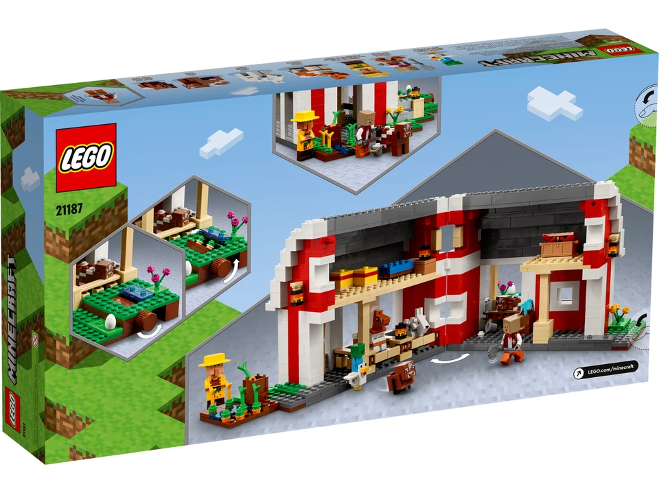 Lego 21187 Minecraft - The Red Barn (Retired) New - Image 2 of 4