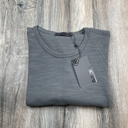 G/Fore G4 Golf T-Shirt Tee Charcoal 100% Cotton G4MS23K461 Men's Size XL NEW
