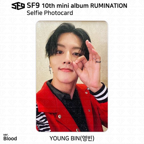 SF9 10th Mini Album Rumination Selfie Photocard Rowoon Jaeyoon Hwiyoung KPOP - Picture 85 of 102