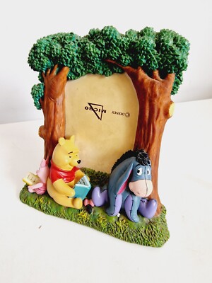 Disney Winnie Puuh 3D Foto Bilderrahmen Eeyore Ferkel ca. 17 cm x 18 cm