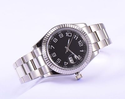 41mm Parnis Men Watch 2813 Automatic Movement 316L Stainless Steel Case Bracelet