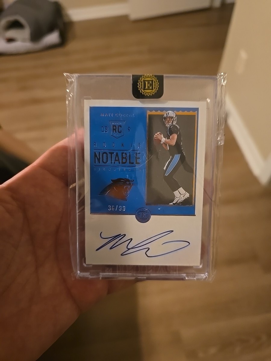 Matt Corral 2022 Panini Encased Rookie Notable Signatures Matt Corral 2022 Panini Encased Rookie Notable Signatures