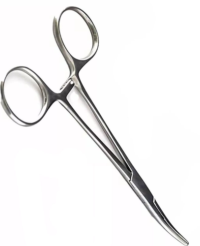 10 Pcs Mosquito Hemostat Locking Forceps 5.5" Curved Surgical Dental Instruments - Afbeelding 2 van 4