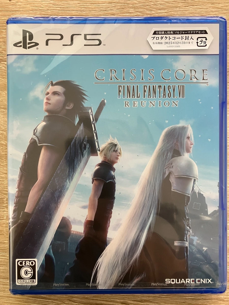 Crisis Core Final Fantasy VII Reunion Playstation 5 PS5 Games From Japan  NEW