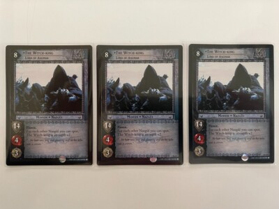 3x The Witch King + 4 Nazgul Lord of the Rings CCG | Mint | English | 1 R 237 |