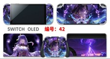 Vinyl Decal Skin Sticker Protector for Nintendo Switch OLED Anime Girl 42