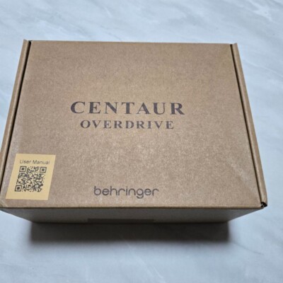 NEW Behringer CENTAUR Overdrive Effect Pedal #2 | eBay